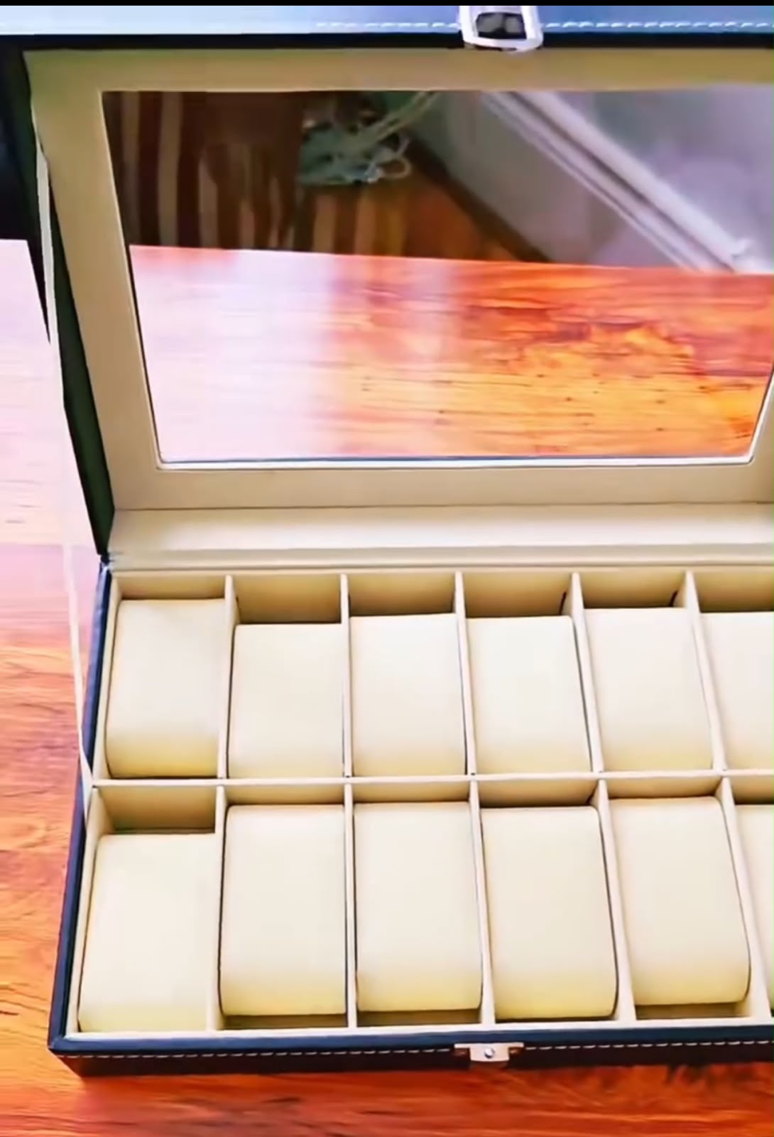 Luxury Watch Box – Multi-Compartment Watch Organizer