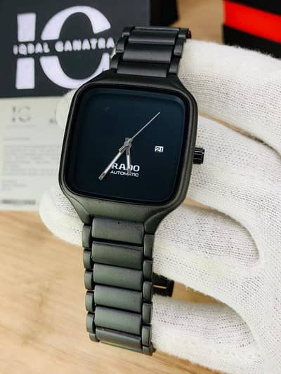 Men’s Classic Black Wrist Watch