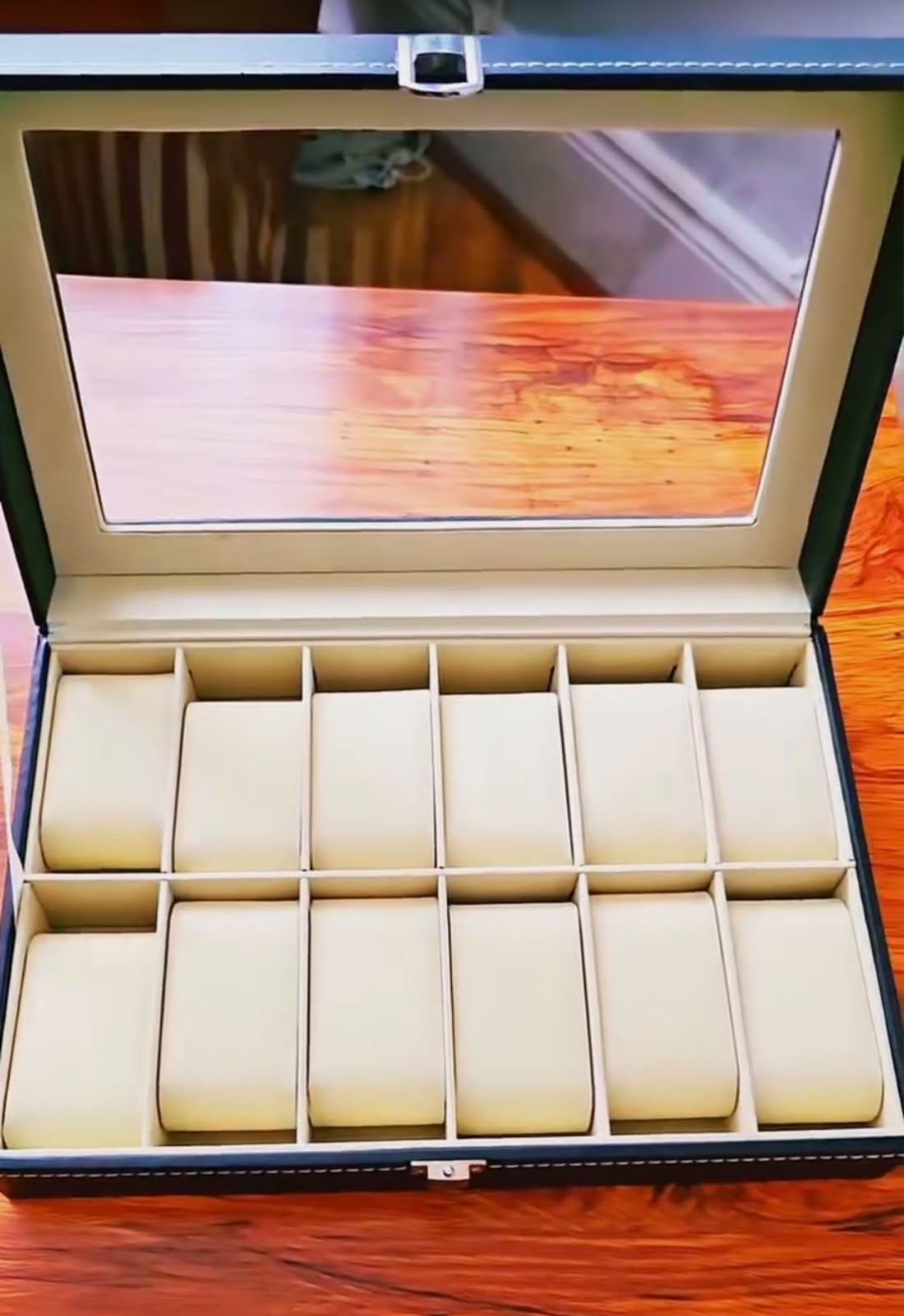 Luxury Watch Box – Multi-Compartment Watch Organizer